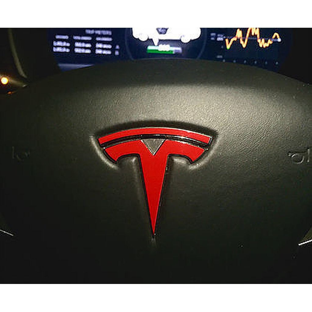 Tesla Logo Aufkleber klein (1 Stk.) - Forcar Concepts - Tesla Tuning