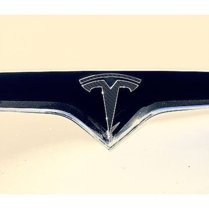 Front Logo Aufkleber Tesla Model X