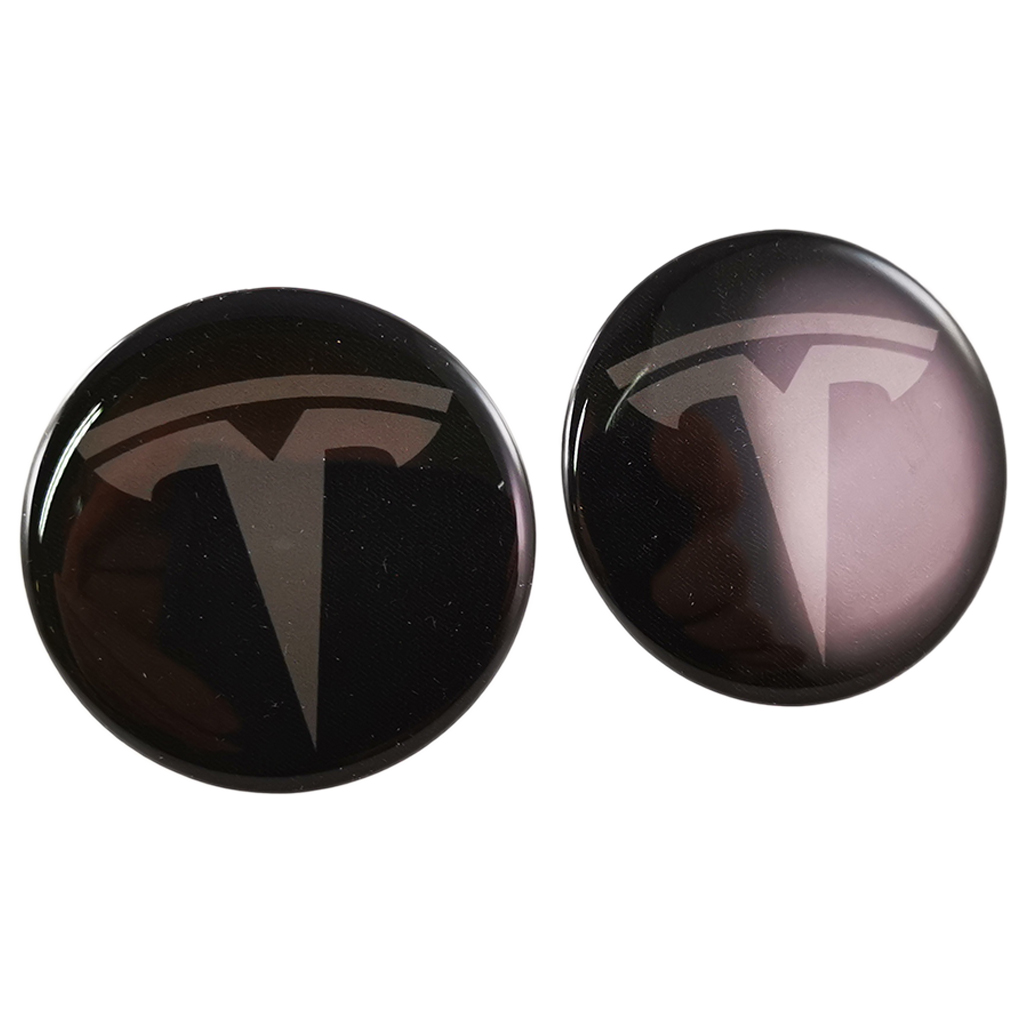 Nabendeckel 3D Aufkleber für Tesla 56mm - Forcar Concepts - Tesla