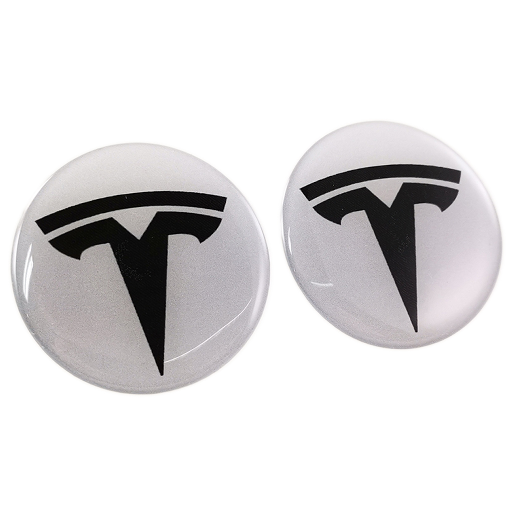 Nabendeckel 3D Aufkleber für Tesla 56mm - Forcar Concepts - Tesla Tuning