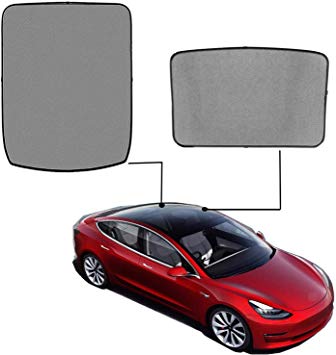 Sonnenschutz Dach vorne und hinten Tesla Model 3 - Forcar Concepts - Tesla  Tuning