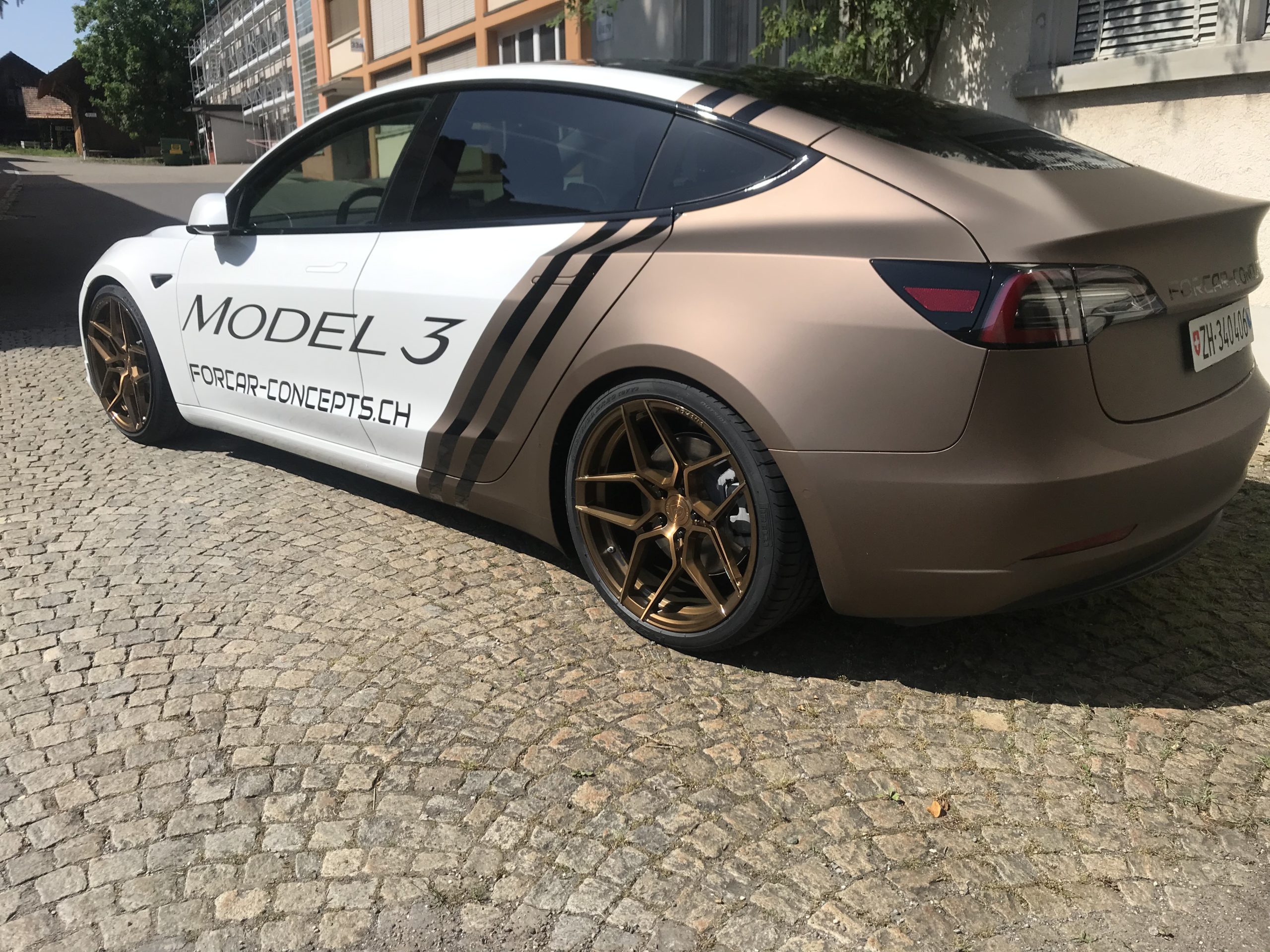 Folierung Scheibentönen Model 3, Model Y, Model S, Model X