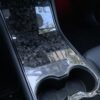 Mittelkonsolenabdeckung 3D Forged Carbon glanz Model 3 - Image 2