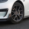 Nabendeckel Abdeckungen mit T-Logo rot für Model 3 - Image 4