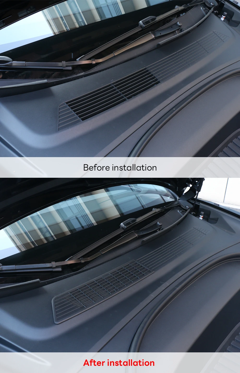 Lufteinlassgitter Model 3 ab 2023 Highland – Bild 5