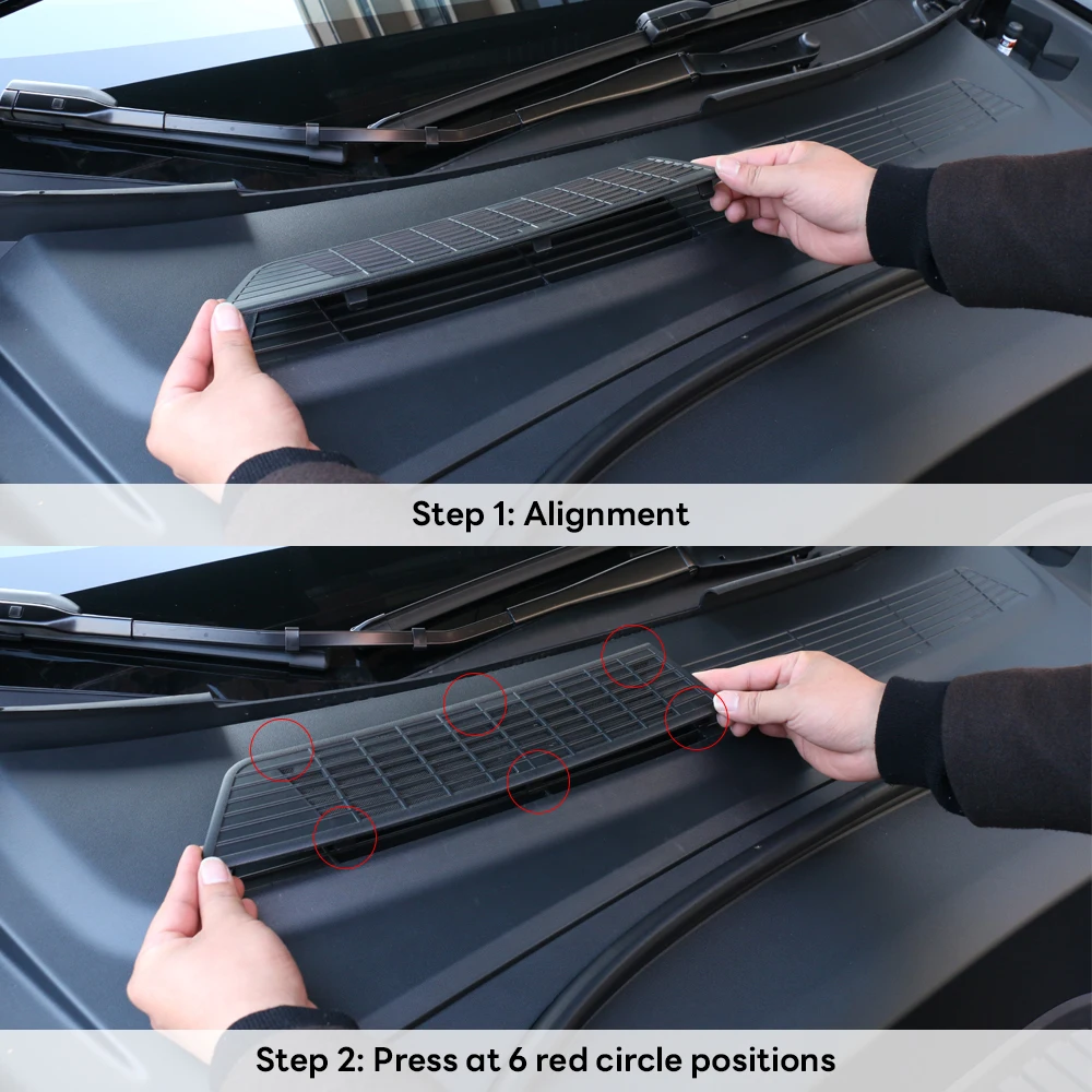 Lufteinlassgitter Model 3 ab 2023 Highland